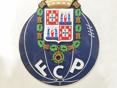 FC Porto fcporto logo paper paper art porto scalpel