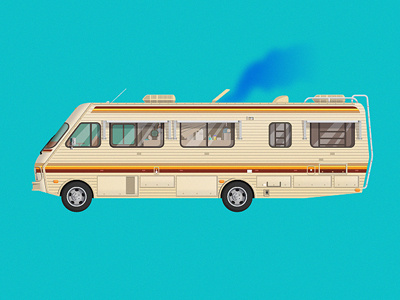 Car Illustration Series: Breaking Bad