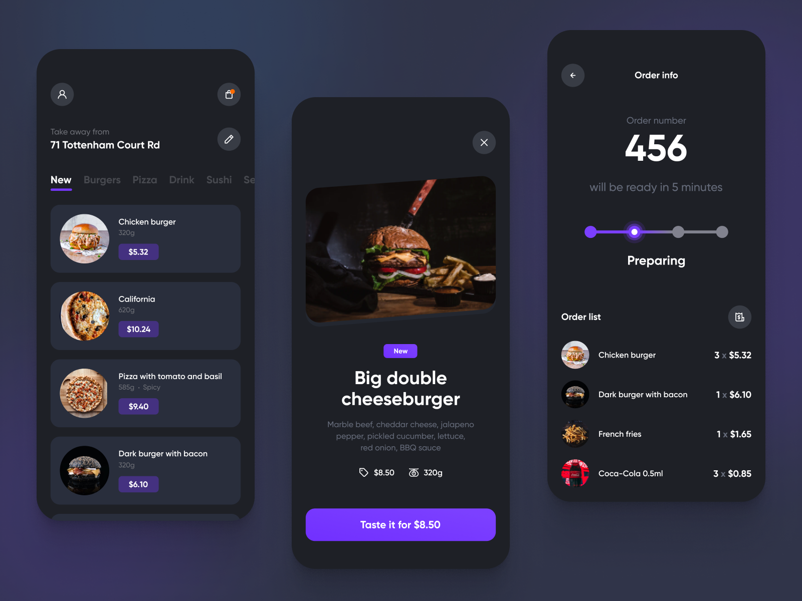 Restaurant Menu App Design Concept By Sergey Martyn On Dribbble