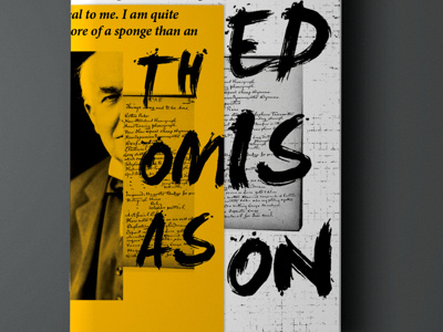 Magzine awsome branding design email font magzine newsletter typograhy yellow
