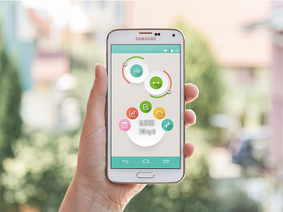 Sneak Peak to Upcoming Project android app colors exercise flat food grpahic health icon iphone mockup shadow