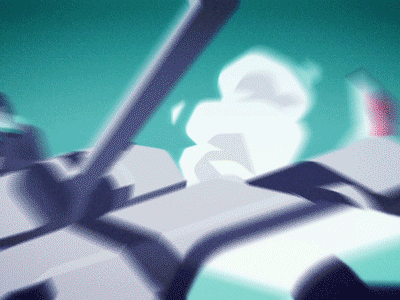 Motion Illustration 2d poland war state independence illustration styleframe camera projection motion