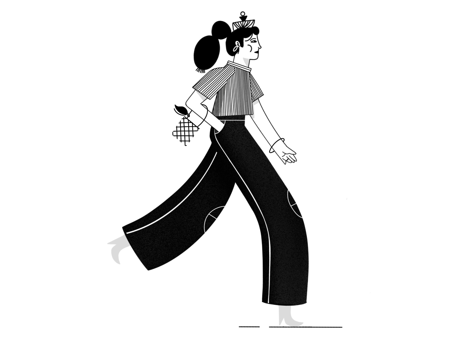 Fashion victim by Karolina Kalinowska on Dribbble