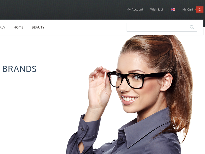 02 Home ecommerce shop magento presta shop virtuemart open cart sales menu dropdown