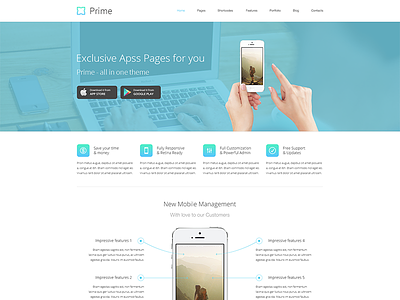 All pages that you need apps business corporate eforest free galery portfolio psd responsive the theme wordpress