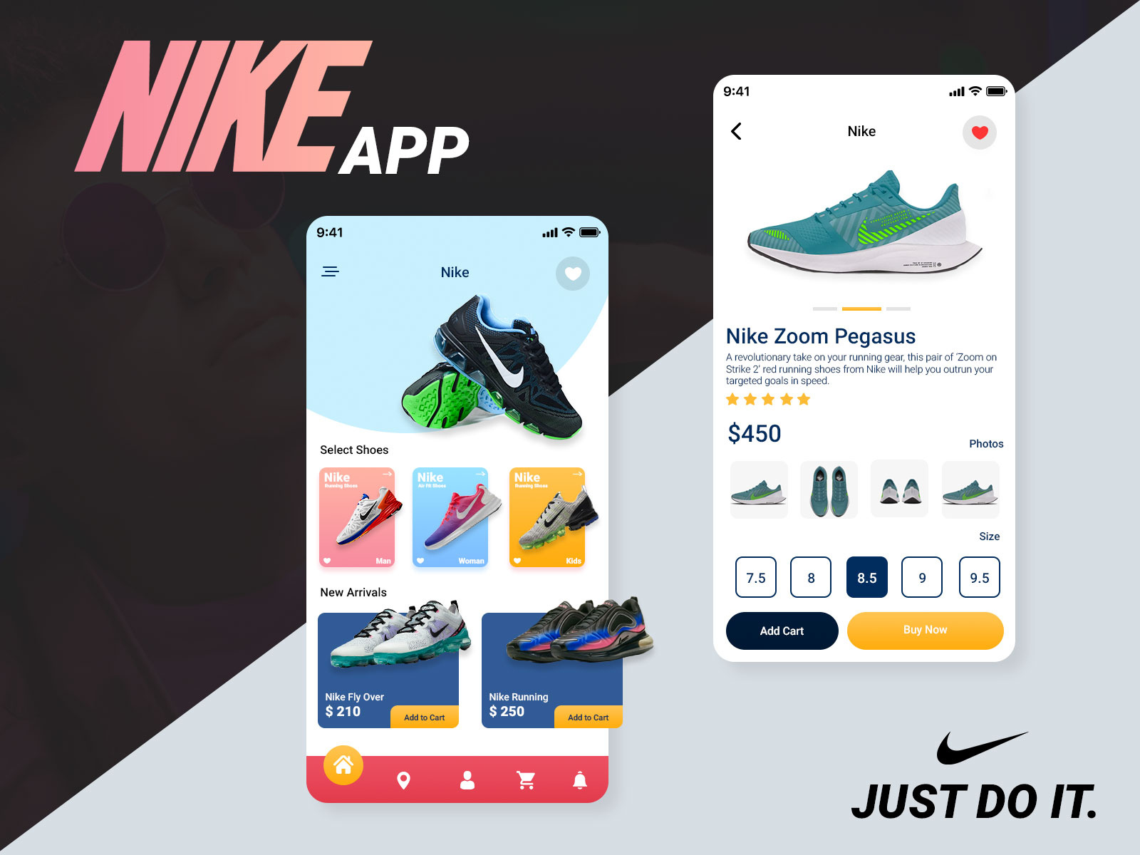 custom nike app