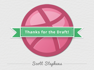 Thanks drafted scott stephens thanks