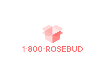 06 - 1-800-Rosebud flower logo logodesign onlineshop rose thirtylogos