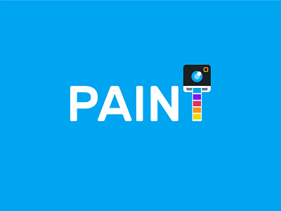 09 - Paint camera color logo logodesign paint polaroid swatch thirtylogos