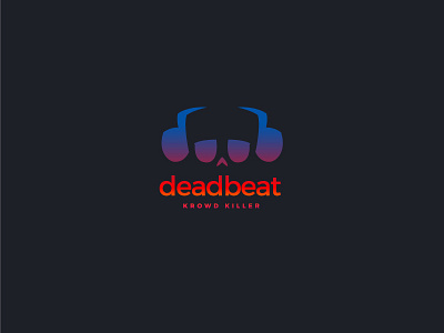 23 - Deadbeat dead deadbeat edm kill logo logodesign skull thirtylogos