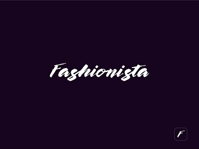 28 - Fashionista appdesign appicon fashion fashionista logo logodesign thirtylogos