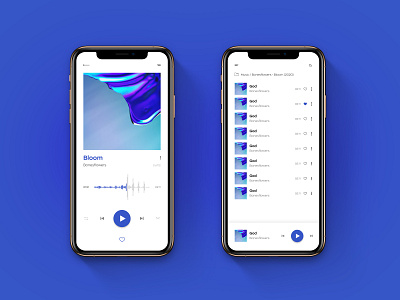 Music App app design ui ux web web design