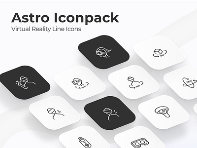 Astro Virtual Reality Iconpack