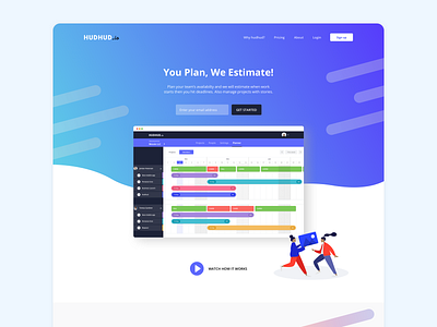 Landing page v2 of hudhud.io