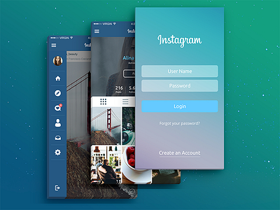 400th day of my Instagram Redesign 400th 50k app behance days instagram ios redesign views