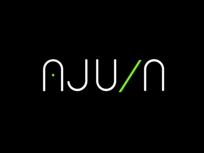 Ajuin logo branding logo student