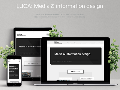 Webdesign fictional mockup sketchapp student webdesign website