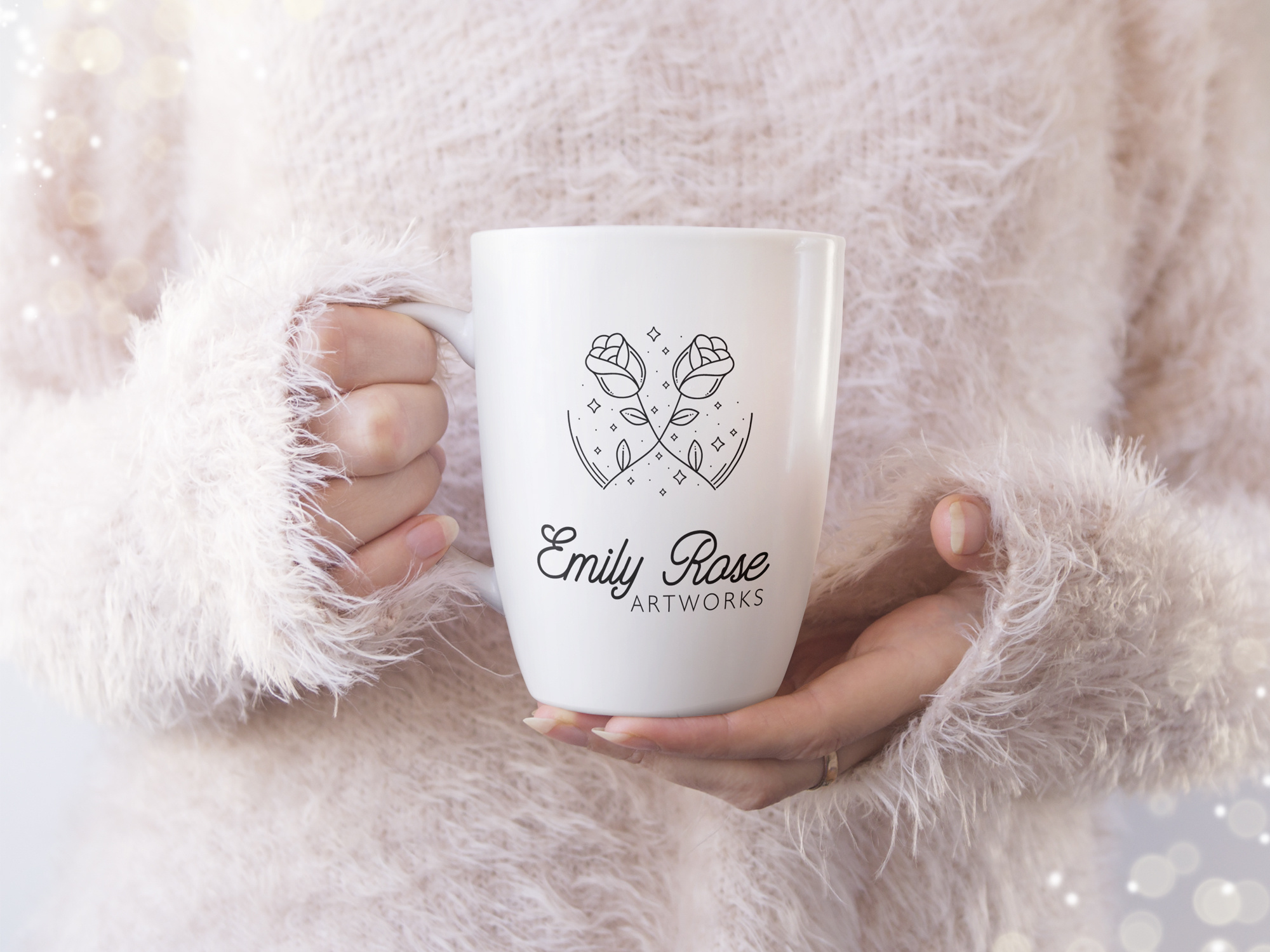 Dribbble - emily-rose-artwork---logo-idea.jpg by Zorana Stevanovic