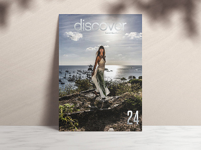 Discover Saint-Barthélemy n°24 // Artistic Direction and Design artistic direction branding da design graphic design illustration print