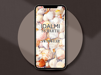 Idalmi St Barth // Illustration branding graphic design illustration print social media watercolor