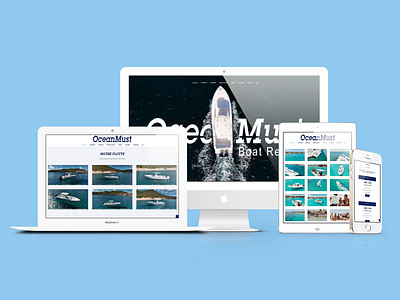 OceanMust // Web Design & Branding