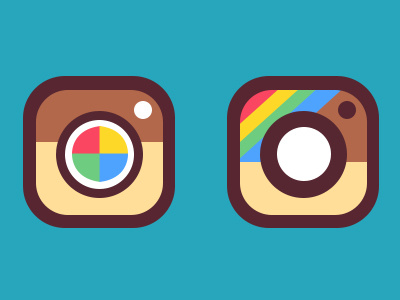 Instagram Redesign icon concept icon instagram ios iphone logo
