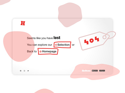 008 > hmizate.ma - 404 page 008 404 adobexd dailyui design not found ui web