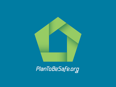 PlanToBeSafe-Logo-WIP 2 house logo safe security vector