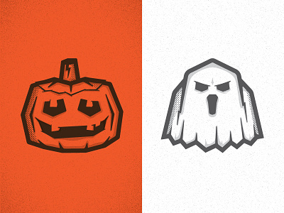 Halloween Shapes costume fun ghost halloween harvest icon illustration jack o lantern pumpkin spooky texture vector