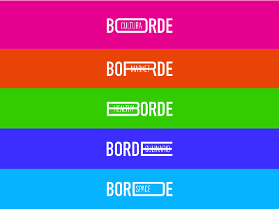 Borde 002 art direction art graphic branding design design system graphic graphic design logotype real real brand