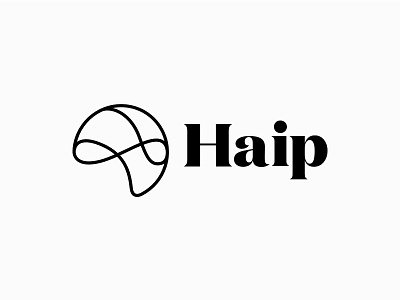 Haip app art direction branding haip logo real real agency real brand