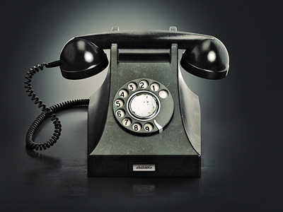 Old Phone brooks icon old phone retro ring a ling telephone