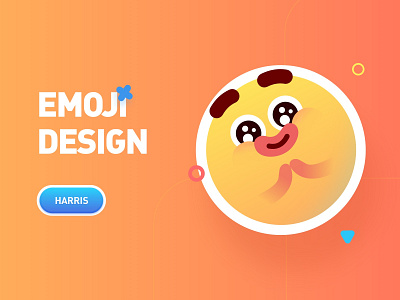 Emoji Design icon illustration ui ux