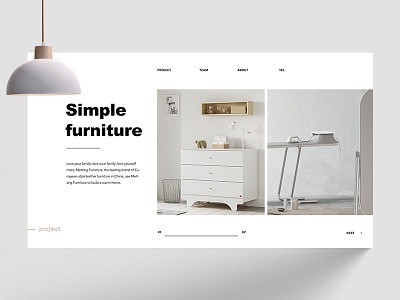 Furniture Web design icon logo ui ux web