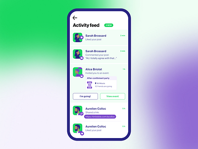 Daily ui 047 - Activity Feed