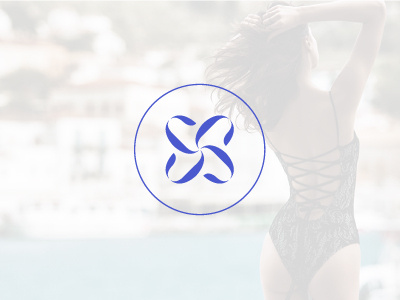 Stefania Frangista swimwear brand beachwear logo monogram summer swimwear
