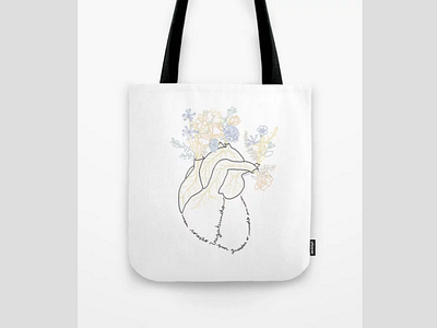 Vagabond Heart Tote Bag