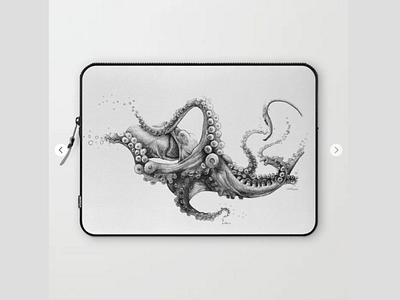 BLACK INK Laptop Sleeve