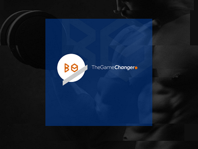 BO - TheGameChanger fitness logo design fitness logo minimalism photoshop