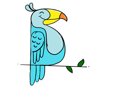 Bird bird design illustration vector