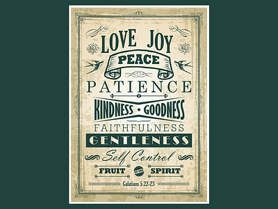 Fruit of the Spirit Poster