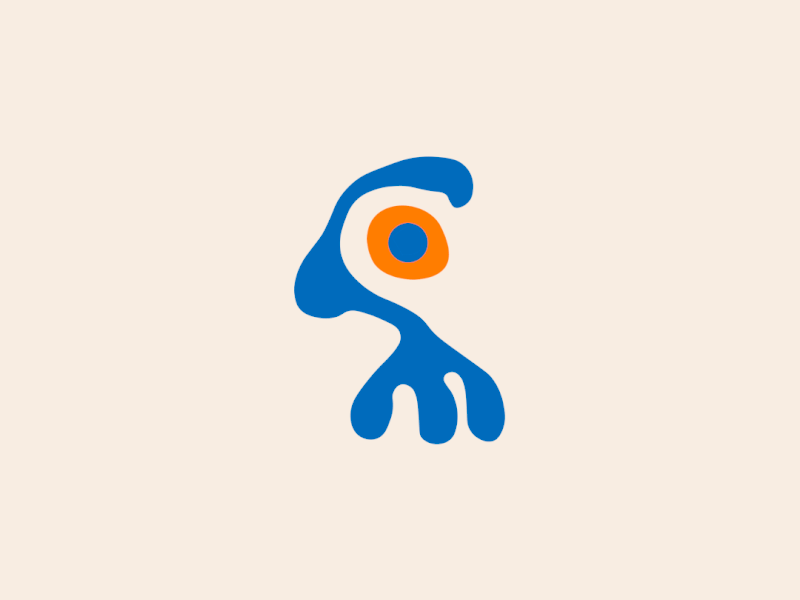Dodo Blinks animation illustration logo logodesign