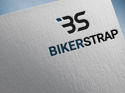 BikerStrap colors design flat graphic graphic design icon illustration logo logo design typography vector