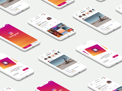 UX-UI-Design-Instagram-App-Concept app app design concept design graphic design illustration instagram social media ui ui ux uidesign user experience user interface design userinterface ux webdesign xd