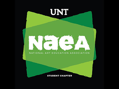 UNT NAEA Student Chapter mean green t shirt untnaea