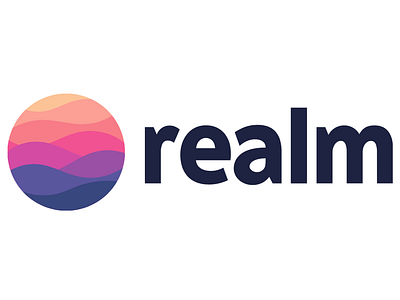 Realm Logo and Wordmark logo logotype typography wordmark