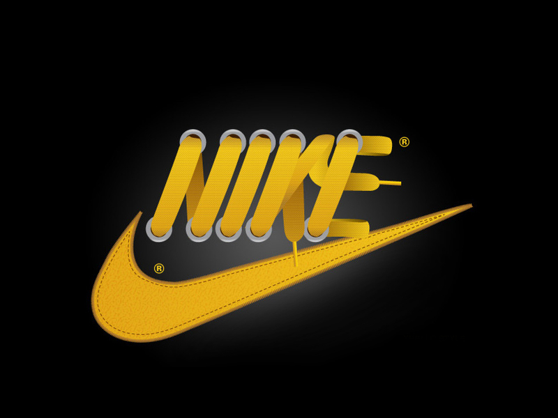 Nike on sale swoosh laces