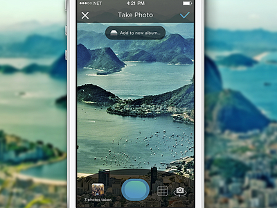 Keepr app album android app camera ios photo ui ux