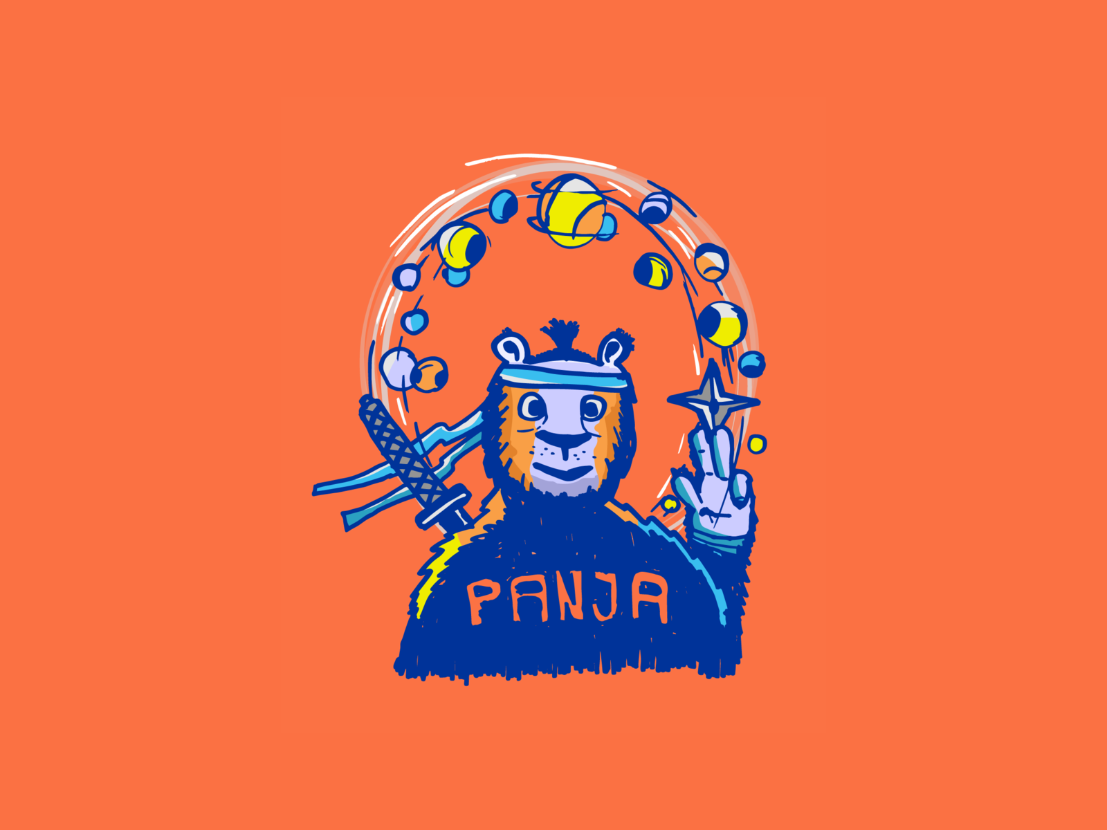 Panja the Monster by Yhello Designer on Dribbble