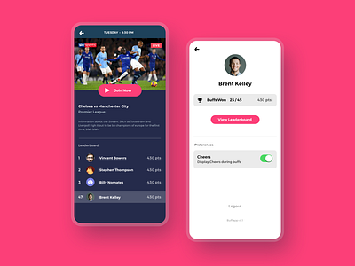 App stream quiz football